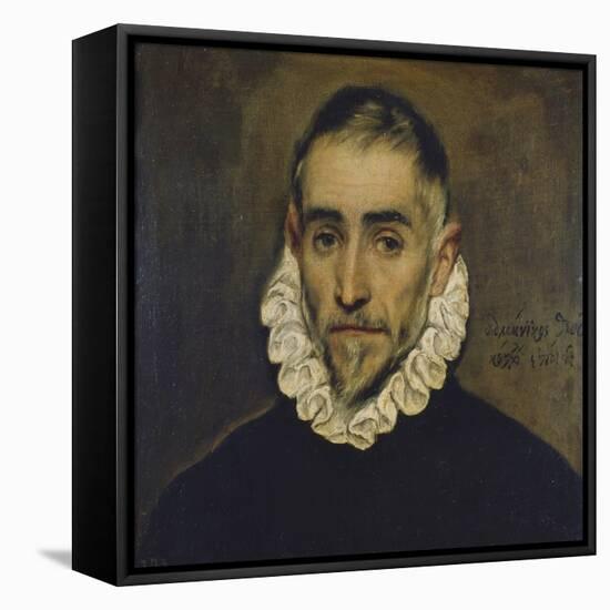 Portrait of a Nobleman, about 1585/90-El Greco-Framed Premier Image Canvas