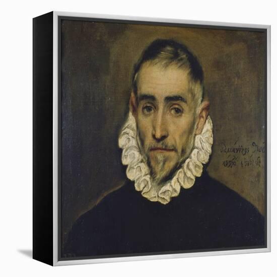 Portrait of a Nobleman, about 1585/90-El Greco-Framed Premier Image Canvas