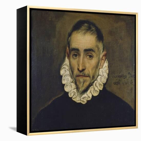 Portrait of a Nobleman, about 1585/90-El Greco-Framed Premier Image Canvas