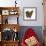 Portrait of a Partridge Pekin Bantam, in Profile-Mark Taylor-Framed Photographic Print displayed on a wall