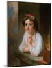 Portrait of a Peasant Girl, 1857-Thomas Sully-Mounted Giclee Print