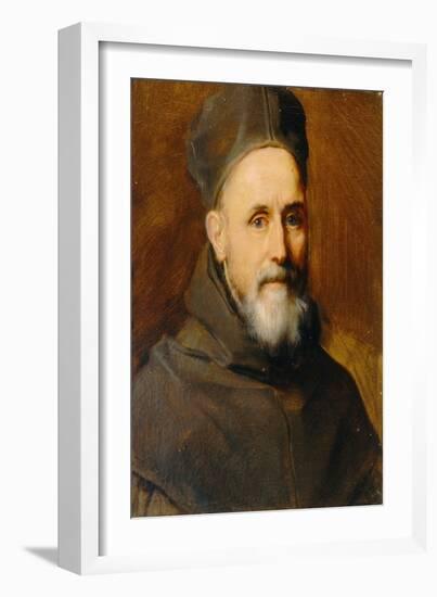 Portrait of a Prelate-Federico Fiori Barocci or Baroccio-Framed Giclee Print