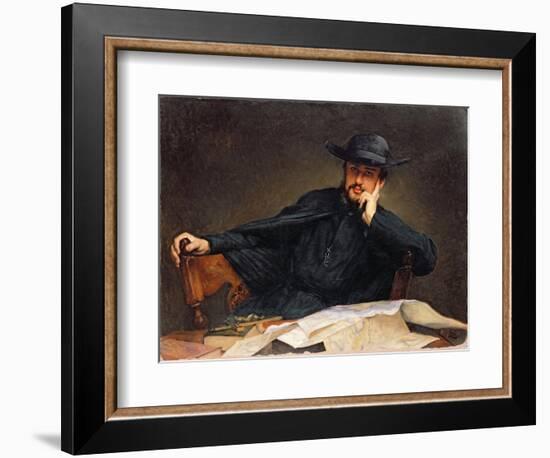 Portrait of a Priest-James Tissot-Framed Giclee Print