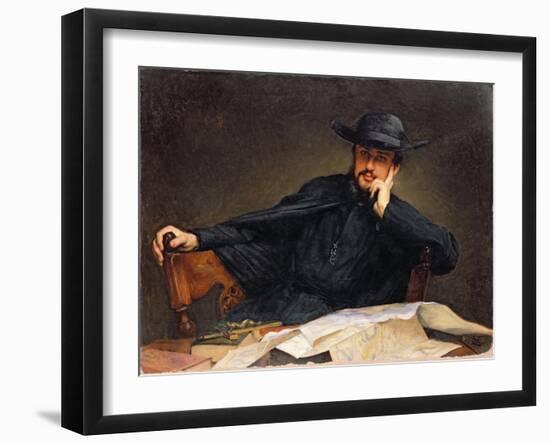 Portrait of a Priest-James Tissot-Framed Giclee Print
