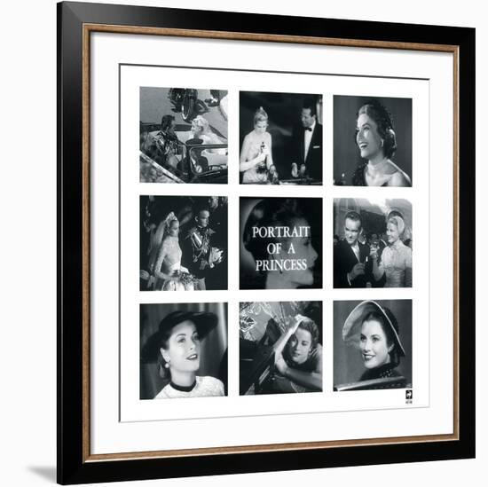 Portrait of A Princess-British Pathe -Framed Premium Giclee Print