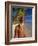 Portrait of a Rasta Man at Pigeon Point, Tobago, Trinidad and Tobago, West Indies, Caribbean-Gavin Hellier-Framed Photographic Print