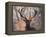 Portrait of a Red Deer Buck, Cervus Elaphus, in Winter-Alex Saberi-Framed Premier Image Canvas