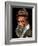 Portrait of a Sadhu...-Rakesh J.V-Framed Photographic Print