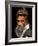 Portrait of a Sadhu...-Rakesh J.V-Framed Photographic Print