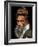 Portrait of a Sadhu...-Rakesh J.V-Framed Photographic Print