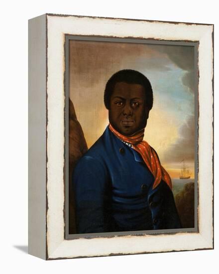 Portrait of a Sailor , c.1800-American School-Framed Premier Image Canvas