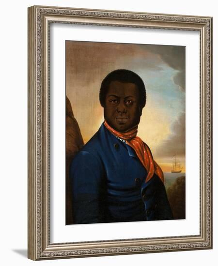 Portrait of a Sailor , c.1800-American School-Framed Giclee Print