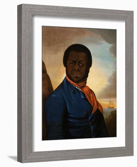 Portrait of a Sailor , c.1800-American School-Framed Giclee Print