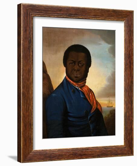 Portrait of a Sailor , c.1800-American School-Framed Giclee Print