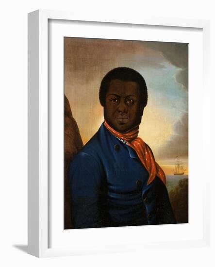 Portrait of a Sailor , c.1800-American School-Framed Giclee Print