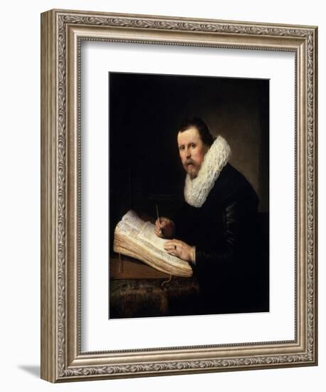 Portrait of a Scholar, 1631-Rembrandt van Rijn-Framed Giclee Print