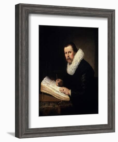 Portrait of a Scholar, 1631-Rembrandt van Rijn-Framed Giclee Print