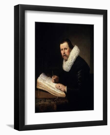 Portrait of a Scholar, 1631-Rembrandt van Rijn-Framed Giclee Print