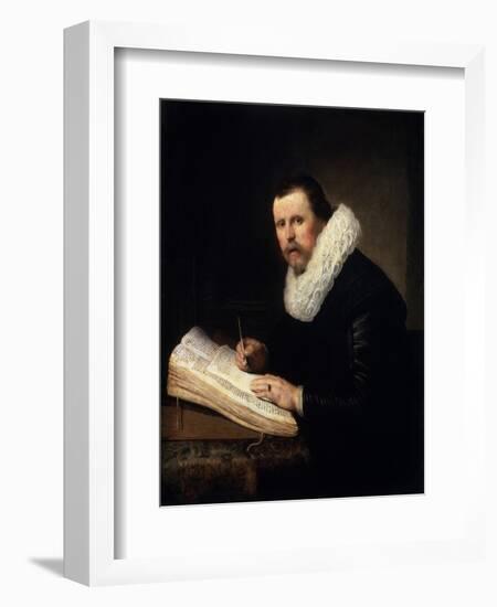 Portrait of a Scholar, 1631-Rembrandt van Rijn-Framed Giclee Print