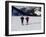 Portrait of a Senior Woman and a Young Woman Standing Wearing Skis-null-Framed Photographic Print