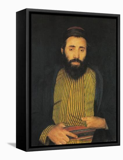 Portrait of a Sephardic Jew-Isidor Kaufmann-Framed Stretched Canvas