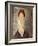 Portrait of a Student, c.1918-19-Amedeo Modigliani-Framed Giclee Print