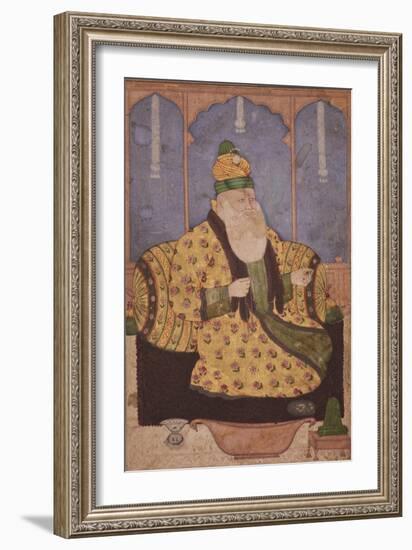 Portrait of a Sufi Sheikh, C.1670-null-Framed Giclee Print