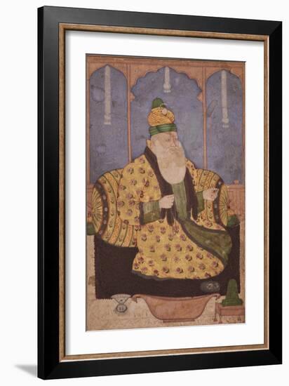 Portrait of a Sufi Sheikh, C.1670-null-Framed Giclee Print