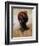 Portrait of a Turk in a Turban, circa 1826-Eugene Delacroix-Framed Giclee Print