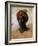 Portrait of a Turk in a Turban, circa 1826-Eugene Delacroix-Framed Giclee Print