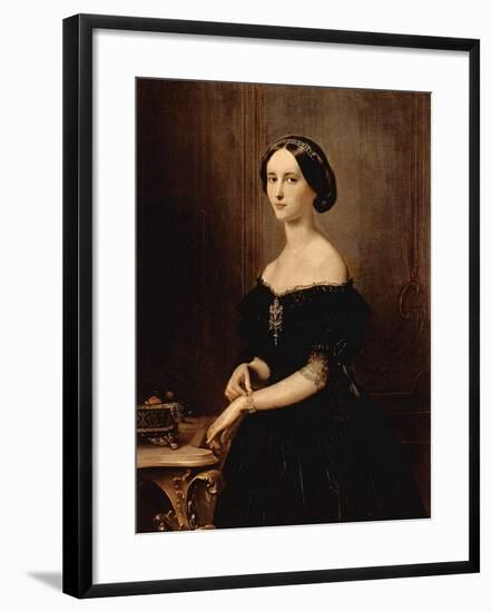 Portrait of a Venetian Woman, C.1852-Francesco Hayez-Framed Giclee Print