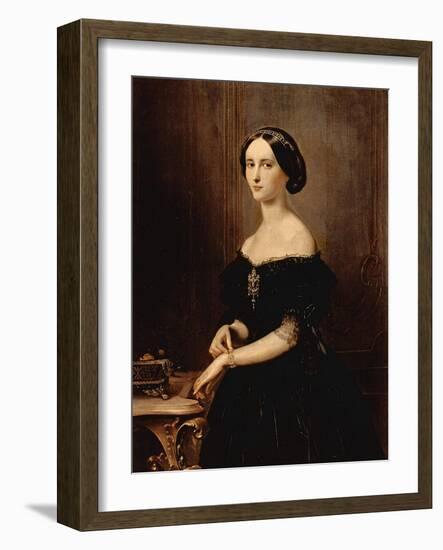 Portrait of a Venetian Woman, C.1852-Francesco Hayez-Framed Giclee Print