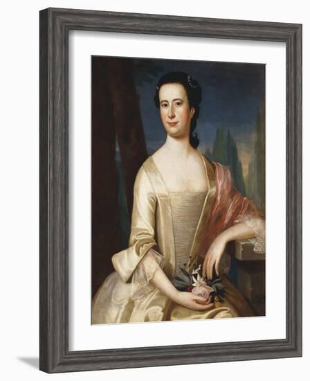 Portrait of a Woman, 1755-John Singleton Copley-Framed Giclee Print