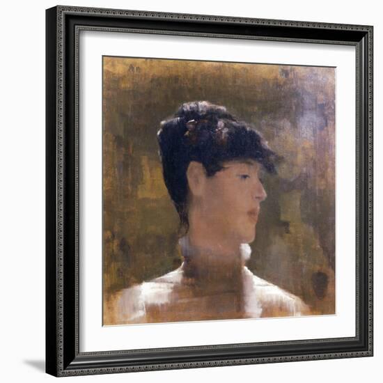 Portrait of a Woman, 1883 (Oil on Canvas)-John Lavery-Framed Giclee Print