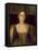 Portrait of a Woman as Cleopatra (Oil on Canvas)-Italian School-Framed Premier Image Canvas