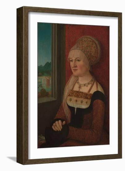 Portrait of a Woman, c.1510-15-Bernhard Strigel-Framed Giclee Print