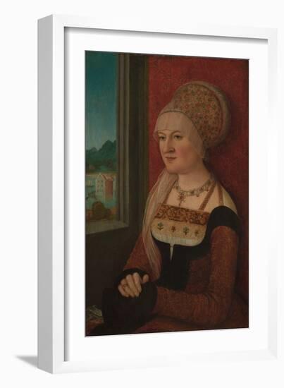 Portrait of a Woman, c.1510-15-Bernhard Strigel-Framed Giclee Print