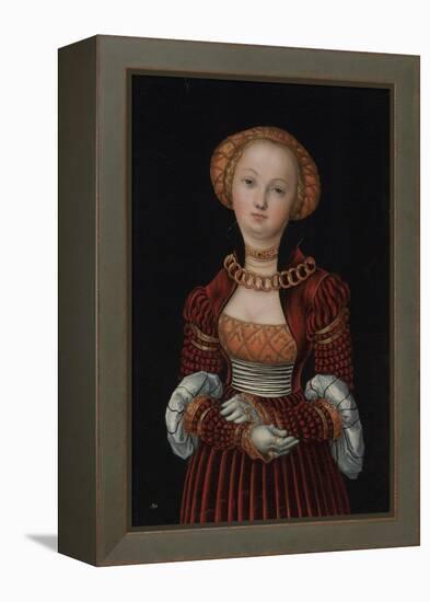 Portrait of a Woman, C. 1525-Lucas Cranach the Elder-Framed Premier Image Canvas