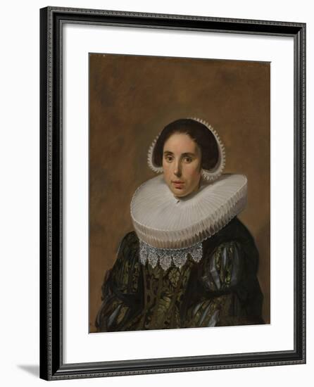 Portrait of a Woman, c. 1635-Frans Hals-Framed Giclee Print