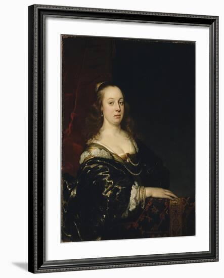 Portrait of a Woman, c.1647-Jacob Adriensz Backer-Framed Giclee Print