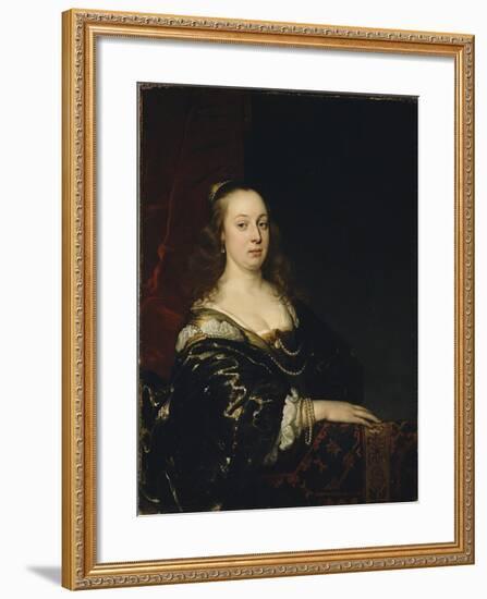 Portrait of a Woman, c.1647-Jacob Adriensz Backer-Framed Giclee Print