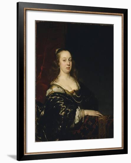 Portrait of a Woman, c.1647-Jacob Adriensz Backer-Framed Giclee Print