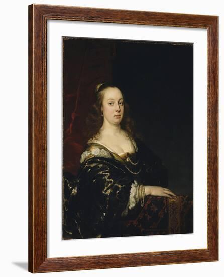 Portrait of a Woman, c.1647-Jacob Adriensz Backer-Framed Giclee Print