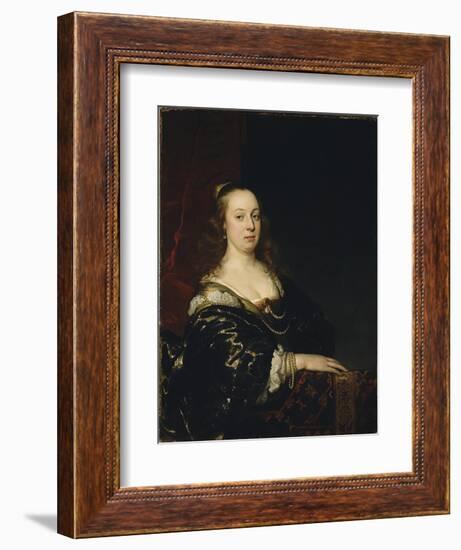 Portrait of a Woman, c.1647-Jacob Adriensz Backer-Framed Giclee Print