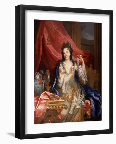 Portrait of a Woman, C.1696-Nicolas de Largilliere-Framed Giclee Print