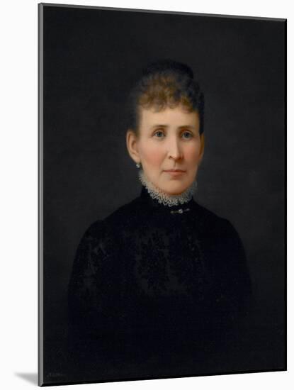 Portrait of a Woman, C.1886-Hannah Brown Skeele-Mounted Giclee Print