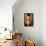 Portrait of a Woman (Jeanne Hébuterne) in Large Hat, c.1918-Amedeo Modigliani-Framed Premier Image Canvas displayed on a wall