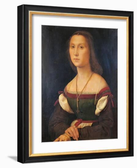 Portrait of a Woman (La Muta)-Raffaello Sanzio-Framed Giclee Print