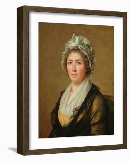 Portrait of a Woman, or the Governess of the The Artist's Children-Jacques-Louis David-Framed Giclee Print