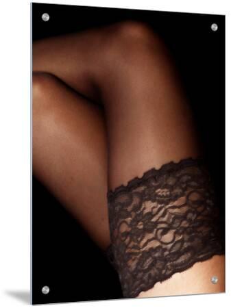 black lace stockings